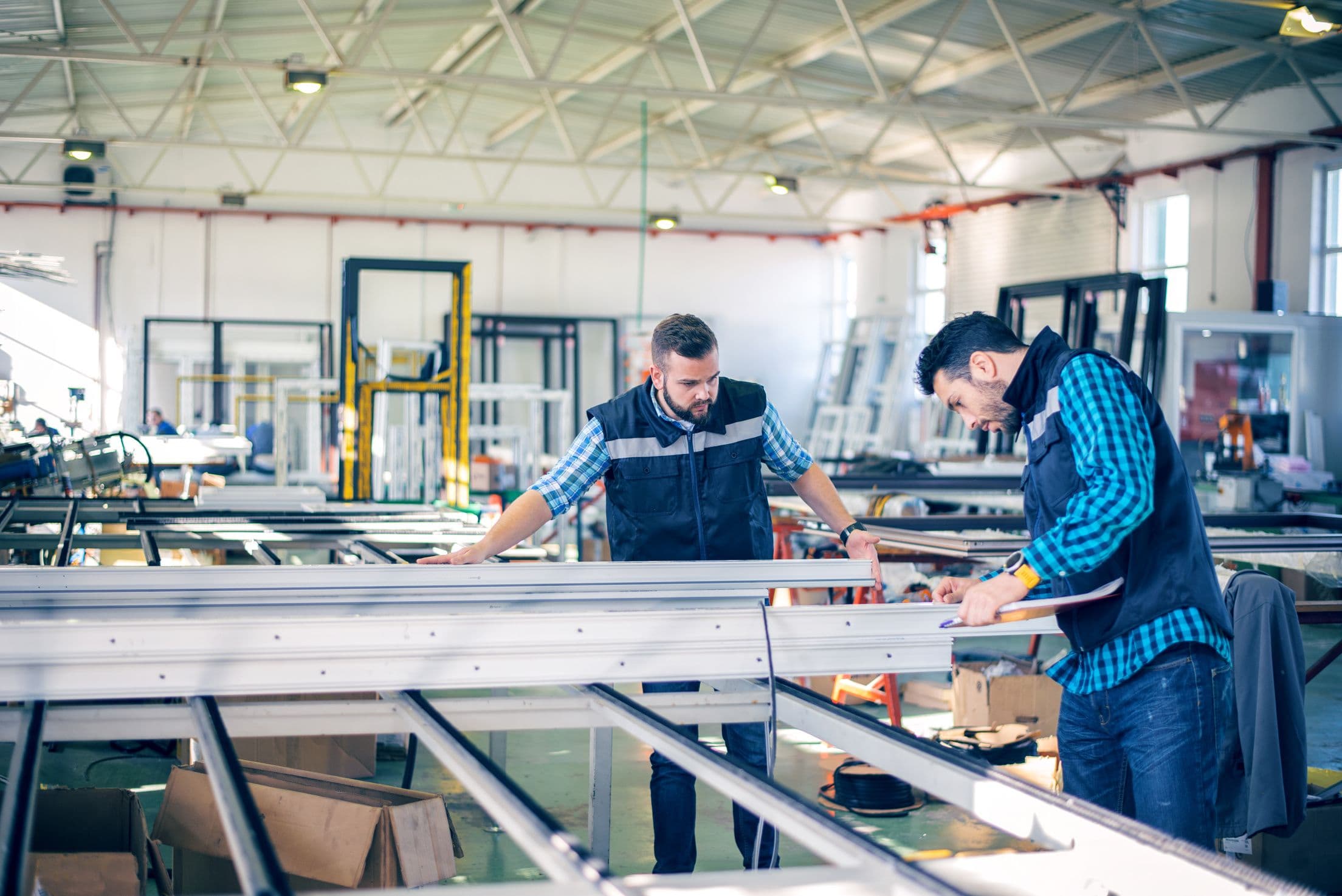 people-constructing-windows